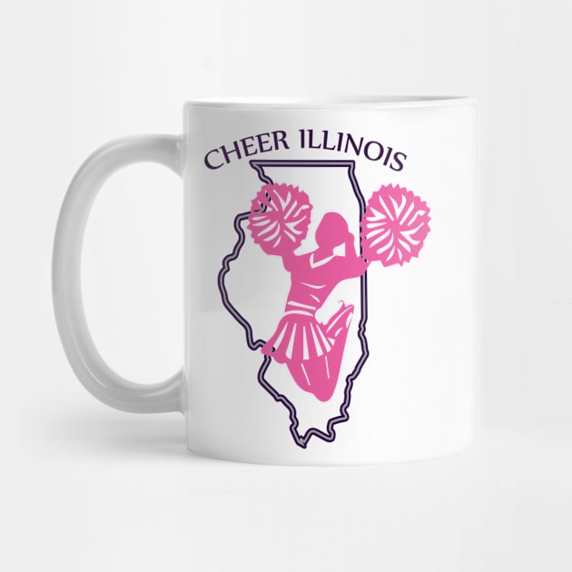 Cheer Illinois by Prairie Ridge Designs